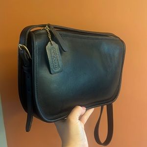 Vintage coach basic black bag